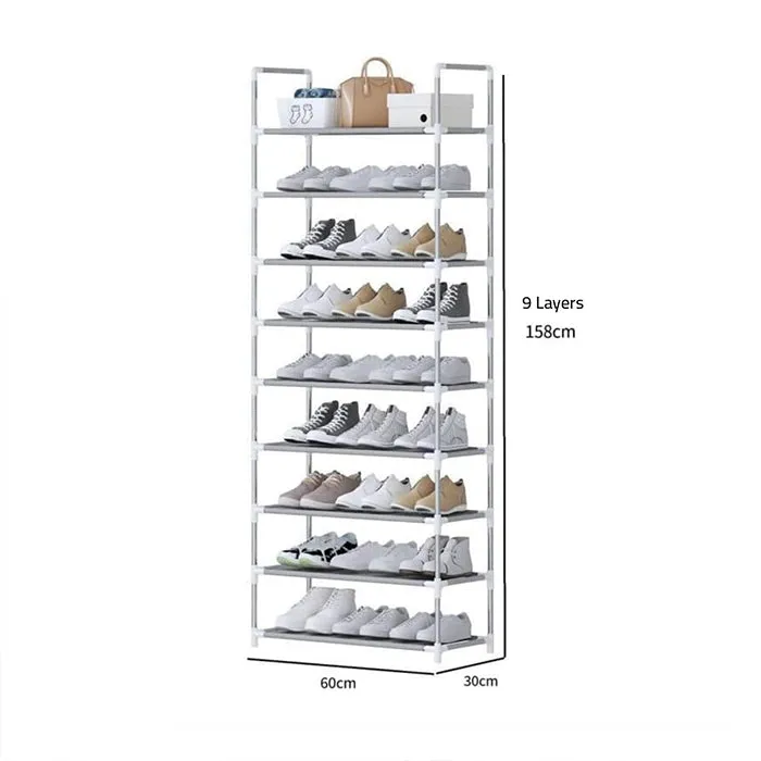 9 Layer Multi- Layer Shoe Organizer Shelf Stand