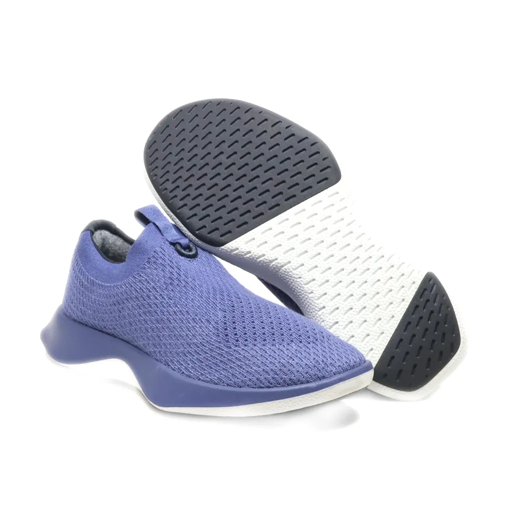 Allbirds Tree Dasher Relay Sport Shoes Wool Blue Colour For Women