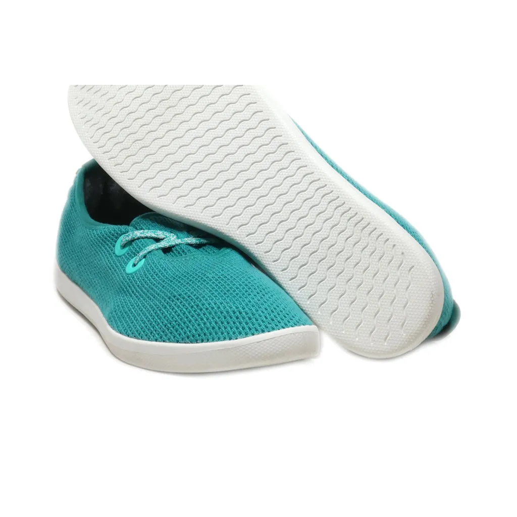 Allbirds Tree Skippers Sport Shoes Fabric Green Colour For Men