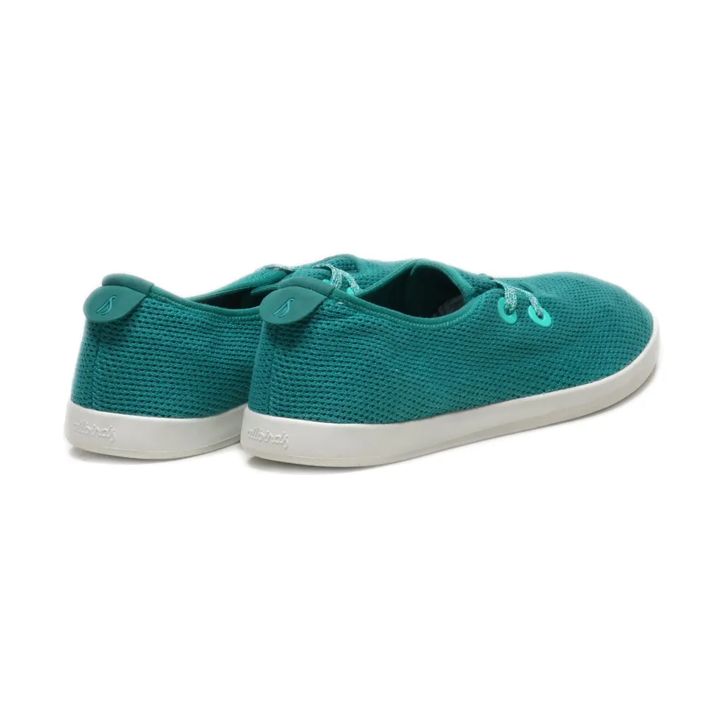 Allbirds Tree Skippers Sport Shoes Fabric Green Colour For Men