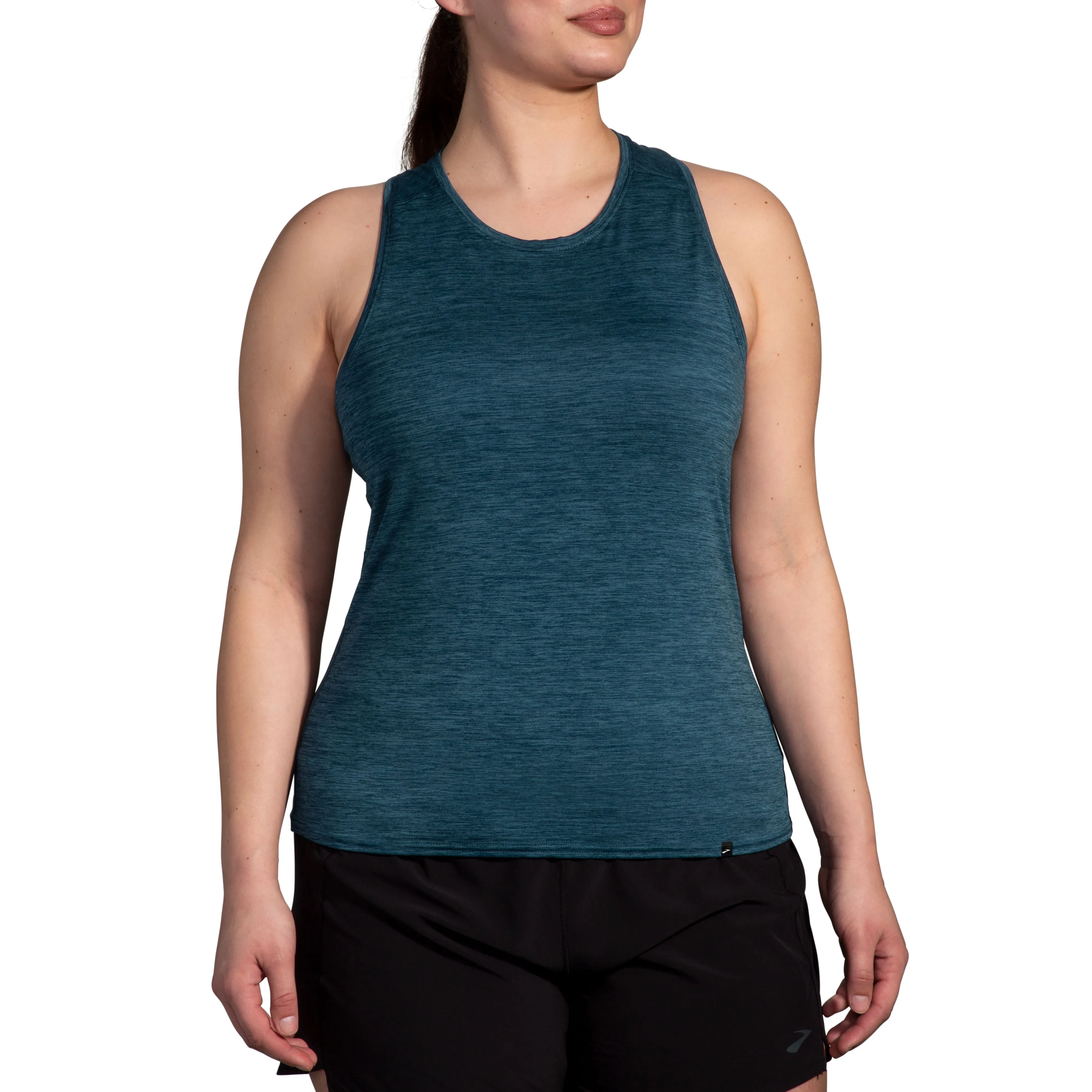 Brooks | Luxe Tank | Women's | Heather Ocean Drive