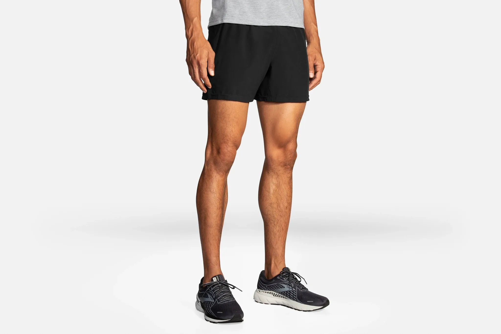 Brooks | Sherpa 5" Shorts | Men's | Black