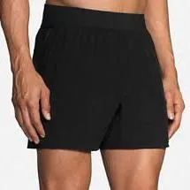 Brooks | Sherpa 5" Shorts | Men's | Black