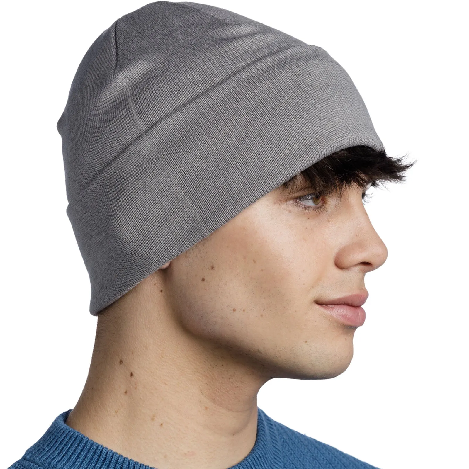 Buff Unisex Knitted Beanie Hat