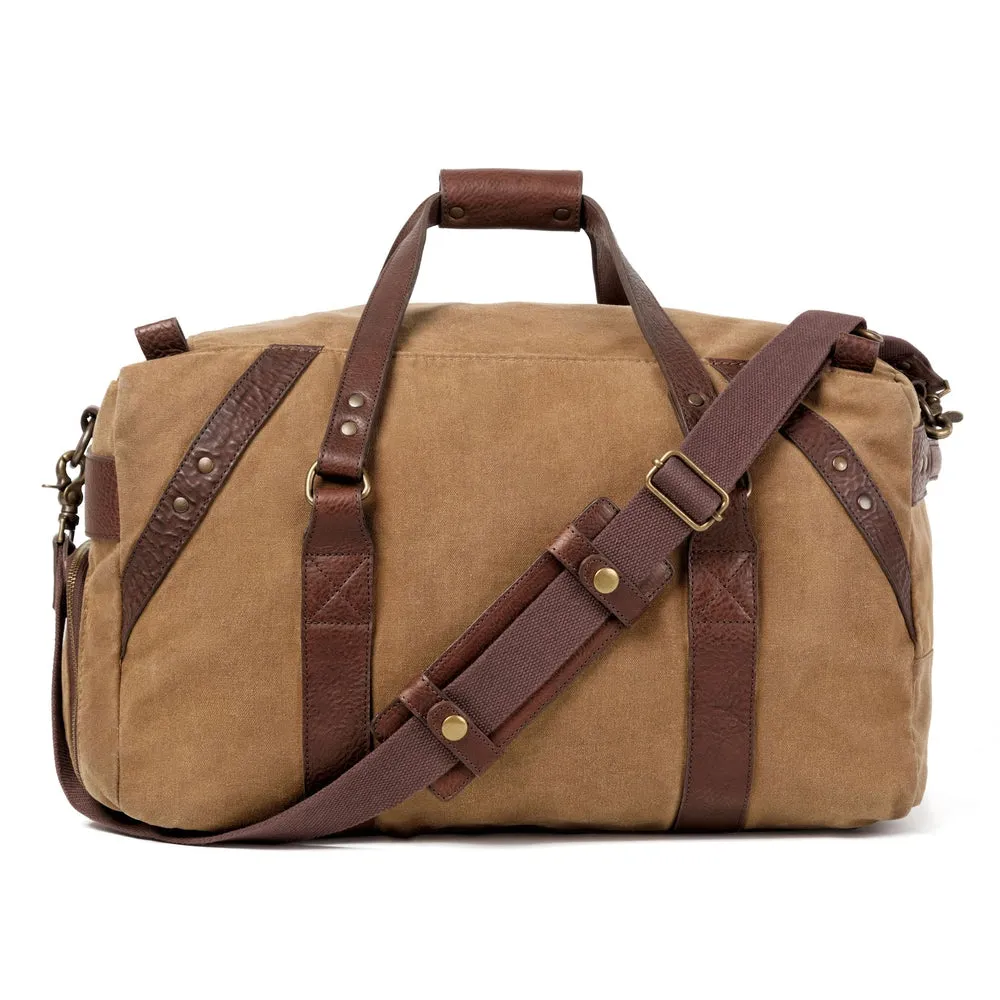 Campaign Waxed Canvas Medium Duffle Bag