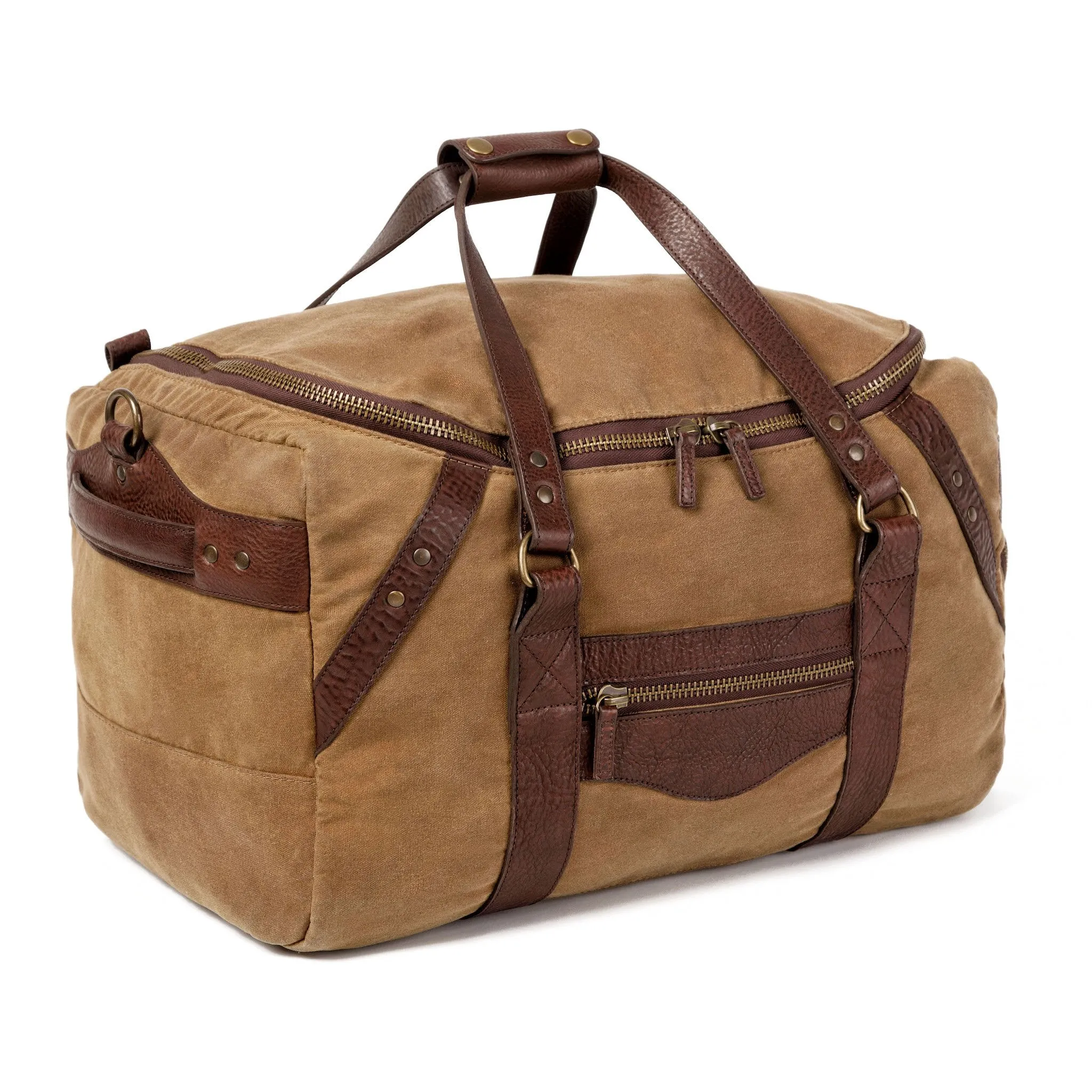 Campaign Waxed Canvas Medium Duffle