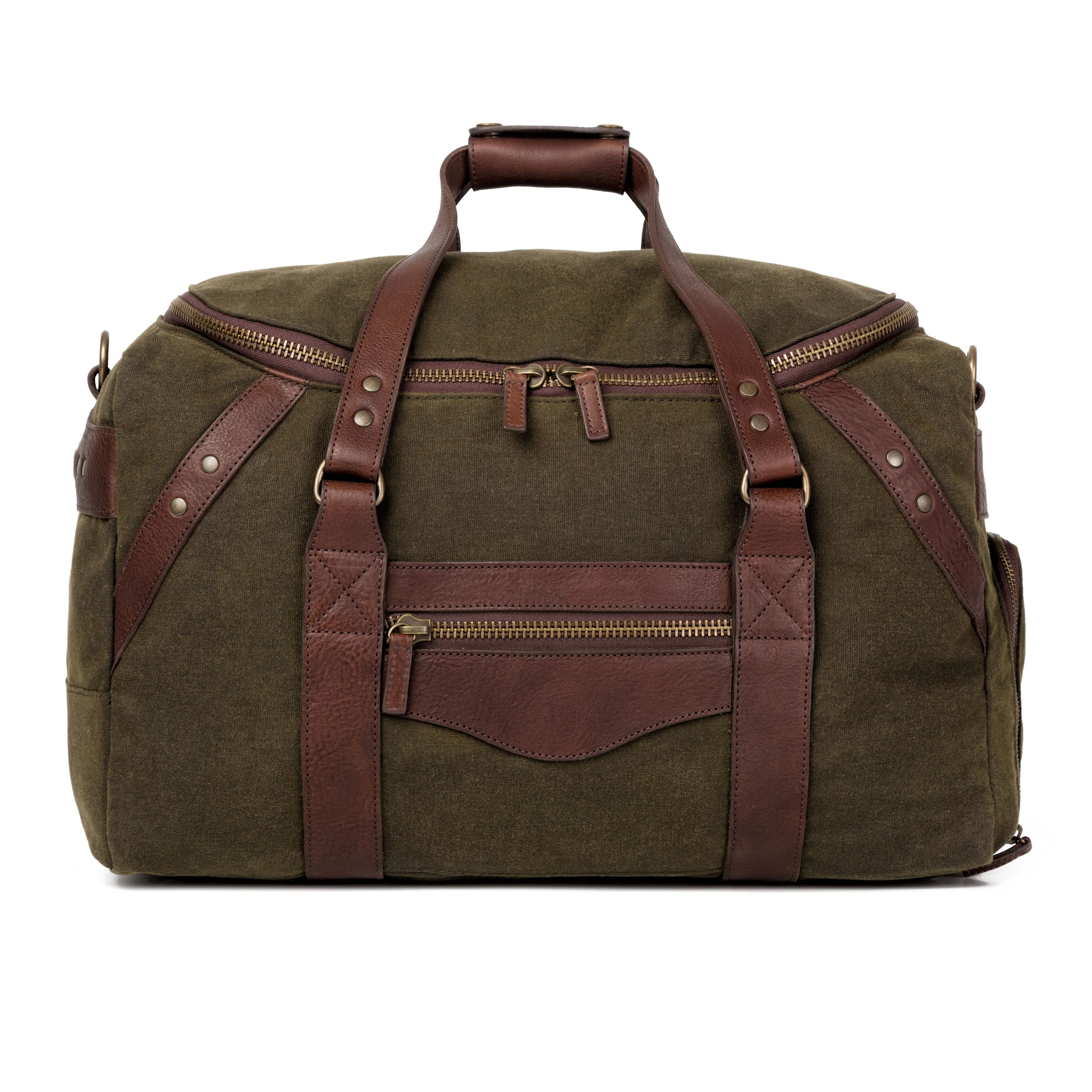 Campaign Waxed Canvas Medium Duffle