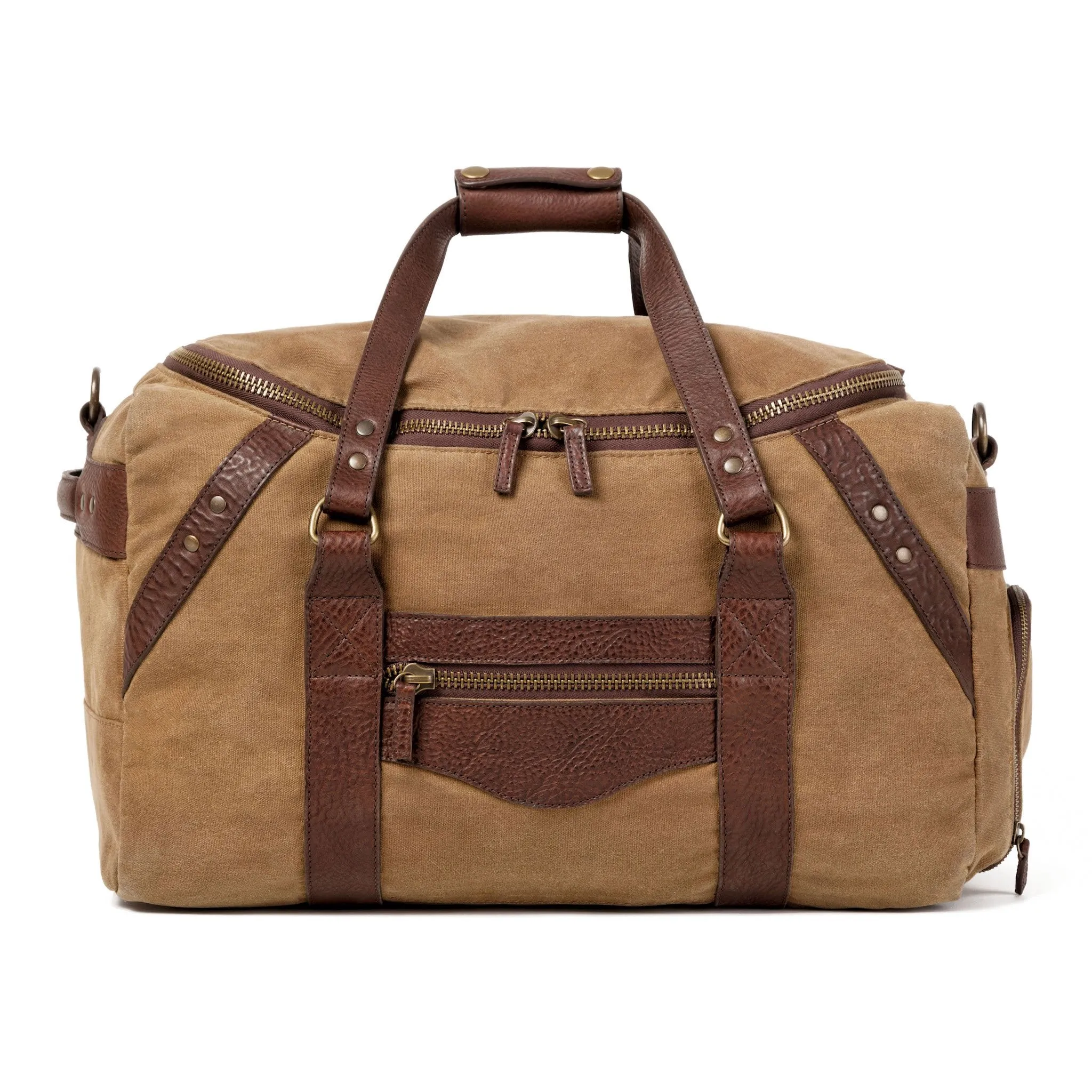 Campaign Waxed Canvas Medium Duffle