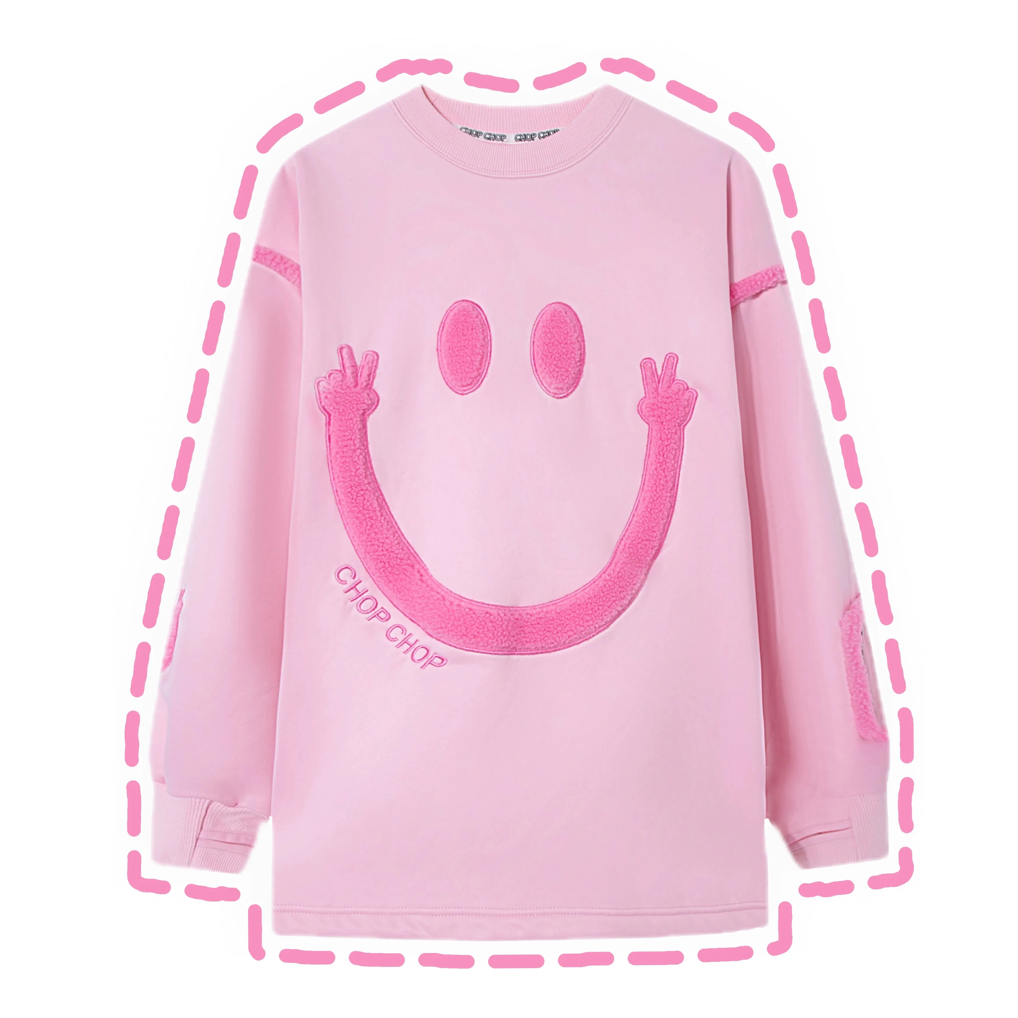 ChopChop Smiling Face Waterproof Snow Hoodie