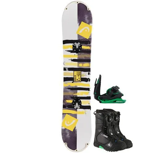 Columbia The Works Package w/ Bibs - Boy's Snowboard