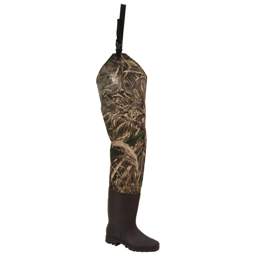 Frogg Toggs Mens Realtree Max-5 Rana II PVC Cleated Bootfoot Hip Waders