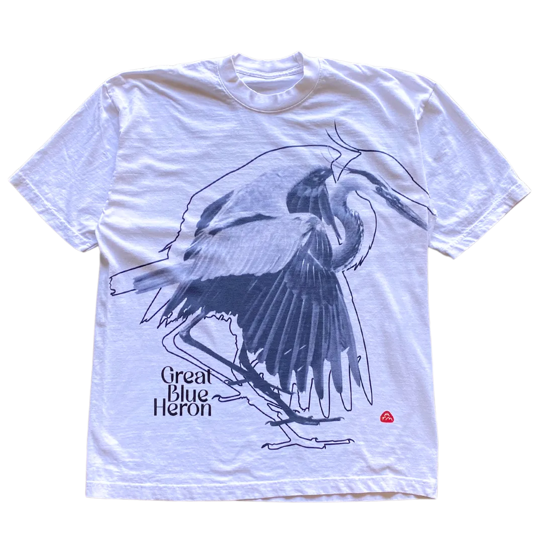 Great Blue Heron Tee