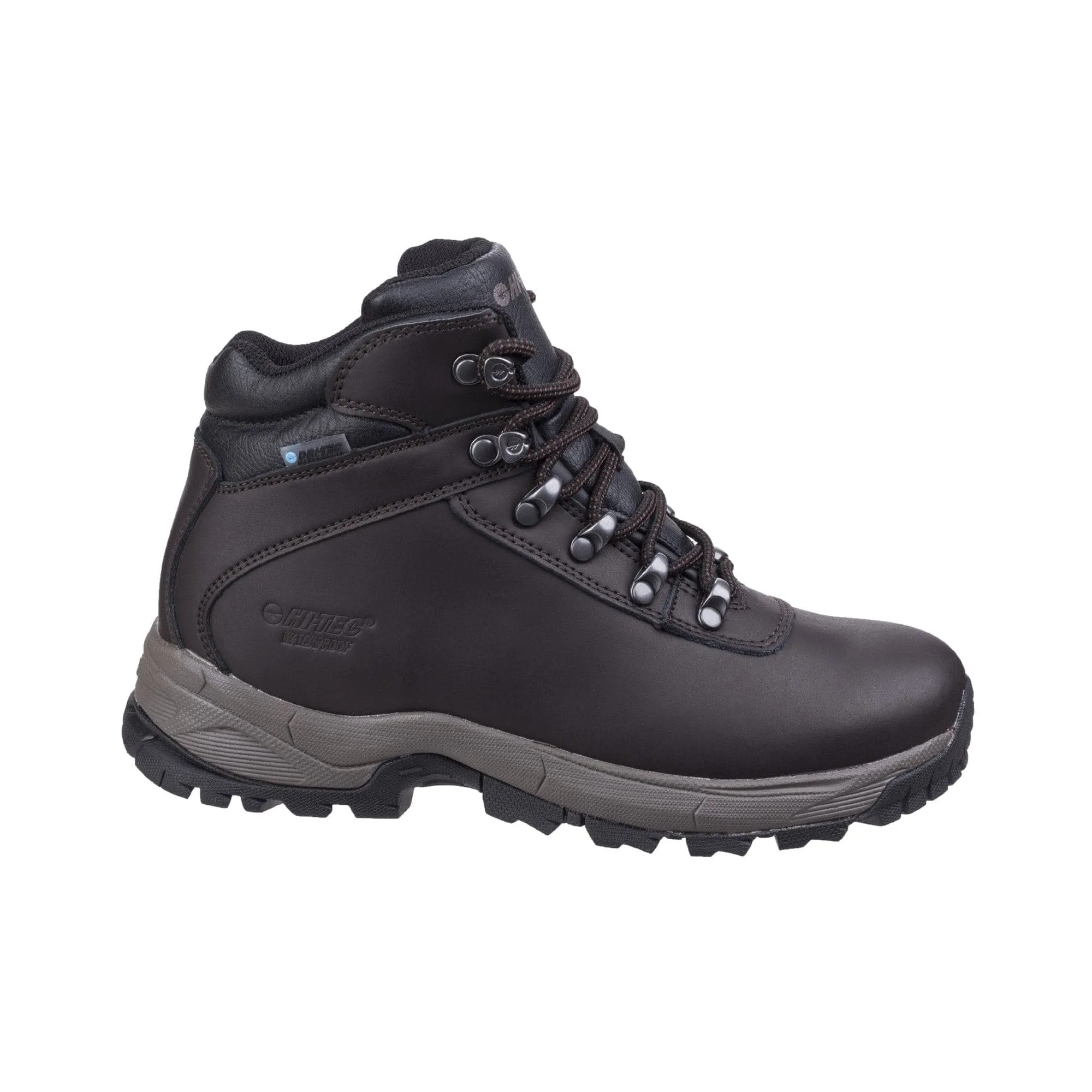 Hi-Tec Eurotrek Lite Mens Waterproof Walking Boots - Dark Chocolate