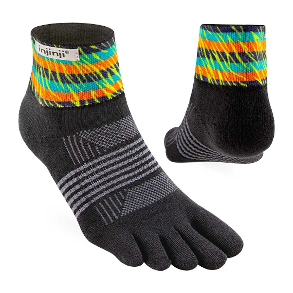 Injinji Spectrum Trail Womens Midweight Mini Crew Sock