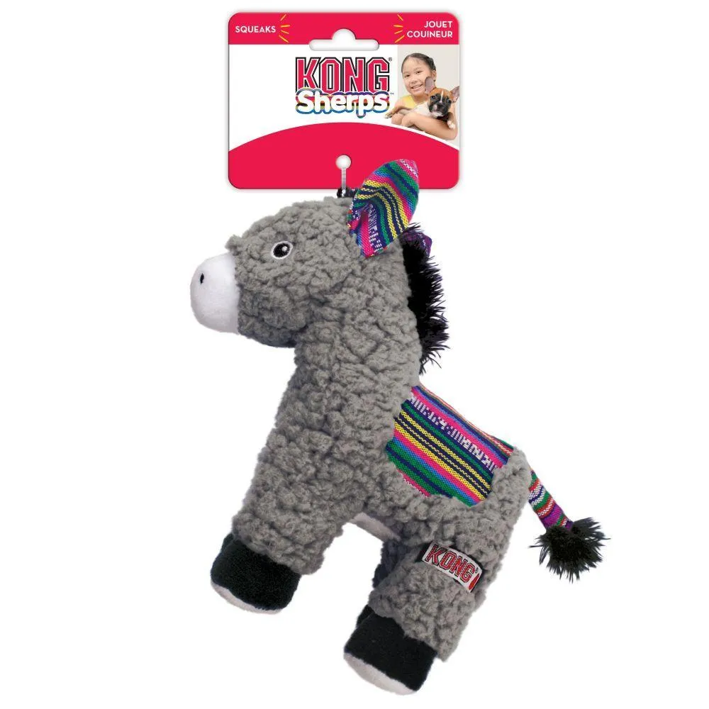 KONG Dog Toy Sherps Donkey