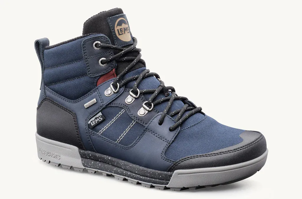 Lems Outlander Boot Water-resistant Unisex - Blue Steel