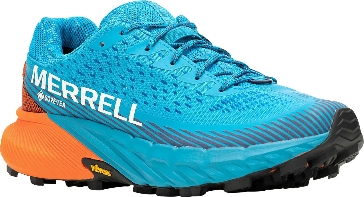 Merrell Agility Peak 5 GORE-TEX Womens Trail Running Shoes - Blue