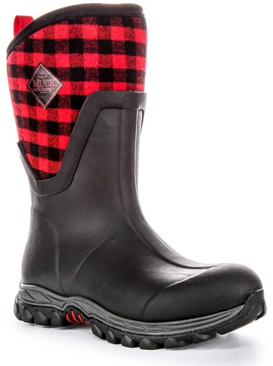 Muck W Arctic Sport Mid2 In Black Red For Women