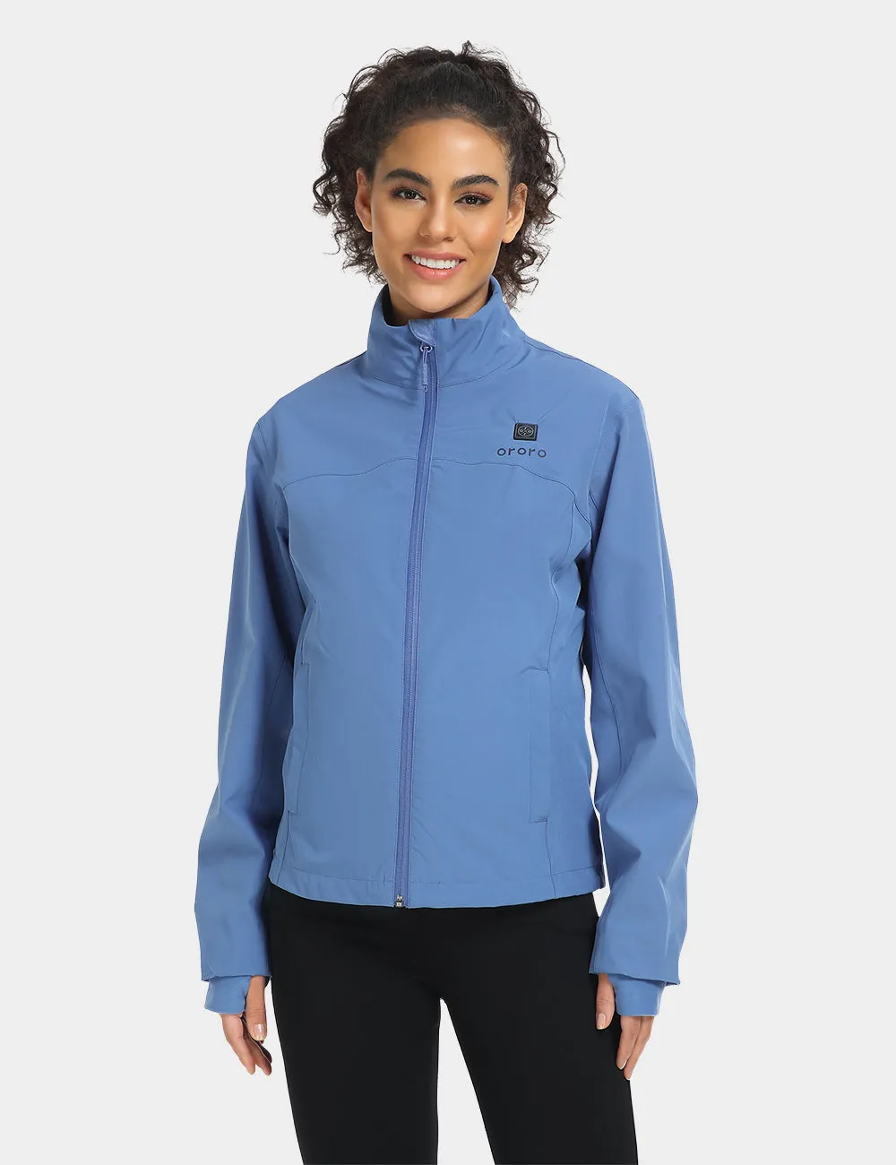 (Open-Box) Women's Waterproof Heated Windbreaker (Battery Set Not Included)