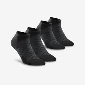 Quechua Socks Hike 100 Low 2-Pack - black