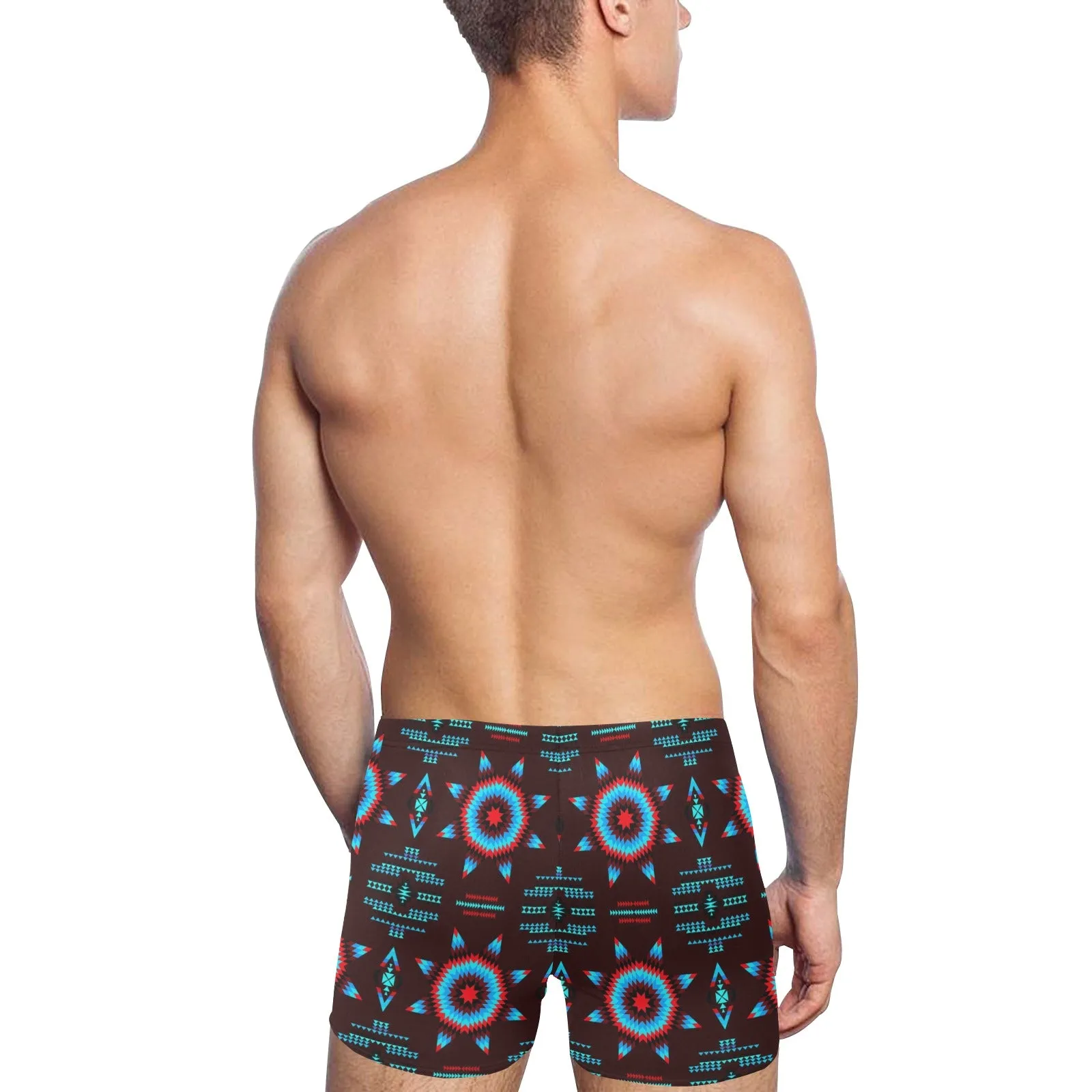 Rising Star Corn Moon Men's Swimming Trunks