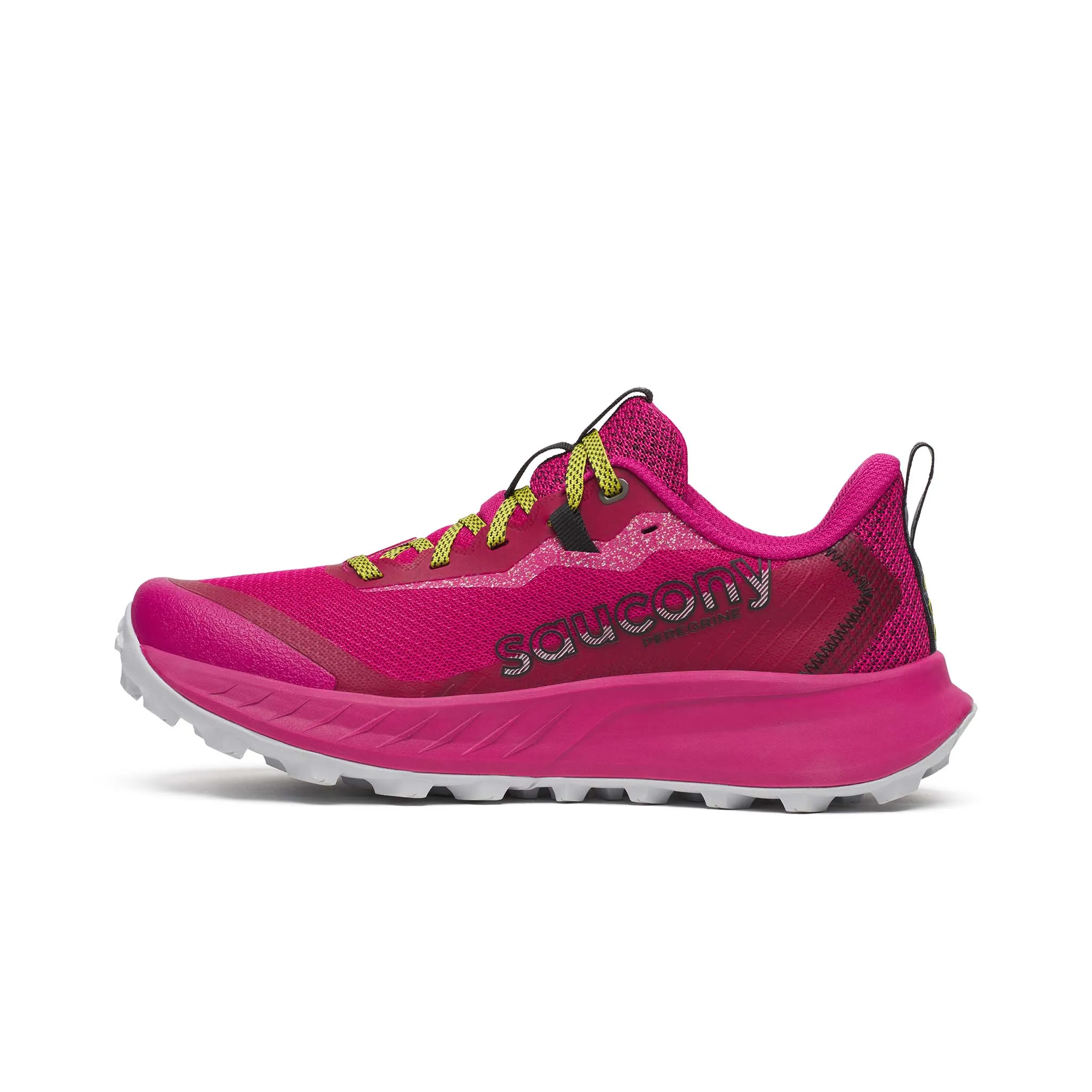 Saucony | Women's Peregrine 15 Running Shoes - Magenta/Black