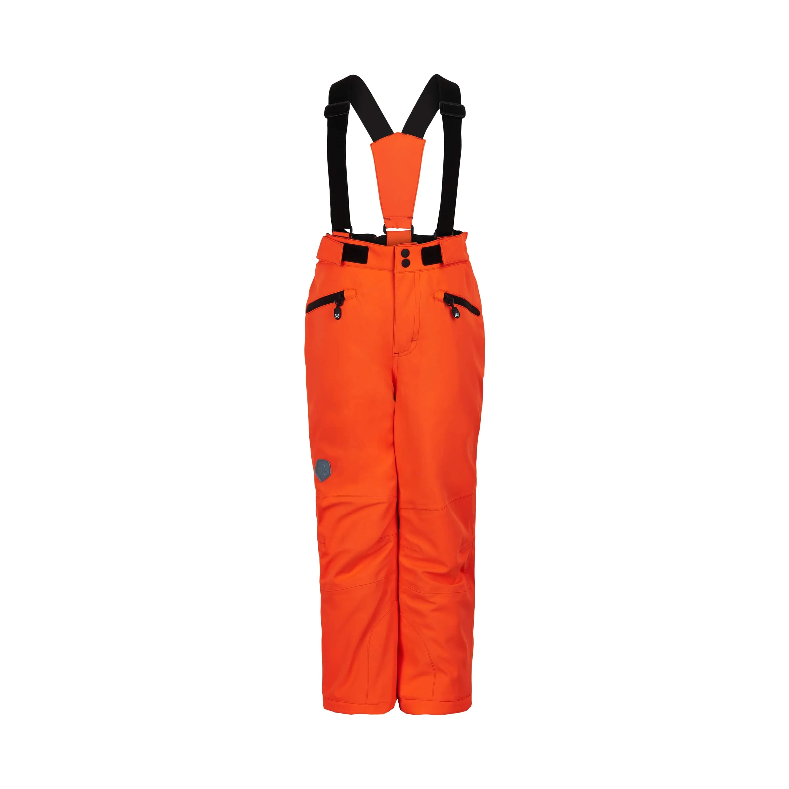 Ski pants with pockets Airflow 10K in Orange Clown Fish