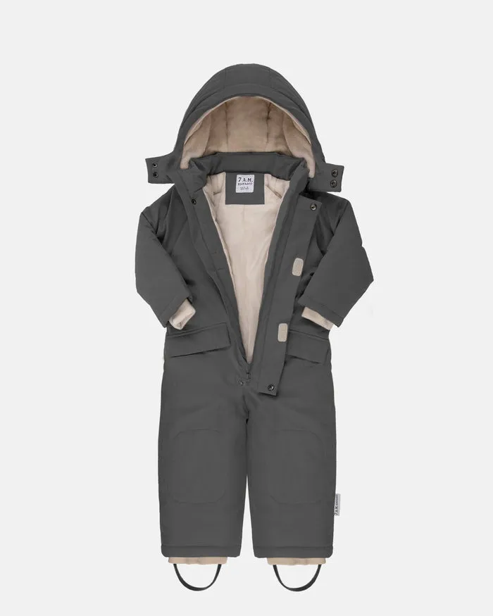 Snowsuit Grand (1T-2T)  - Benji - Smokey Grey