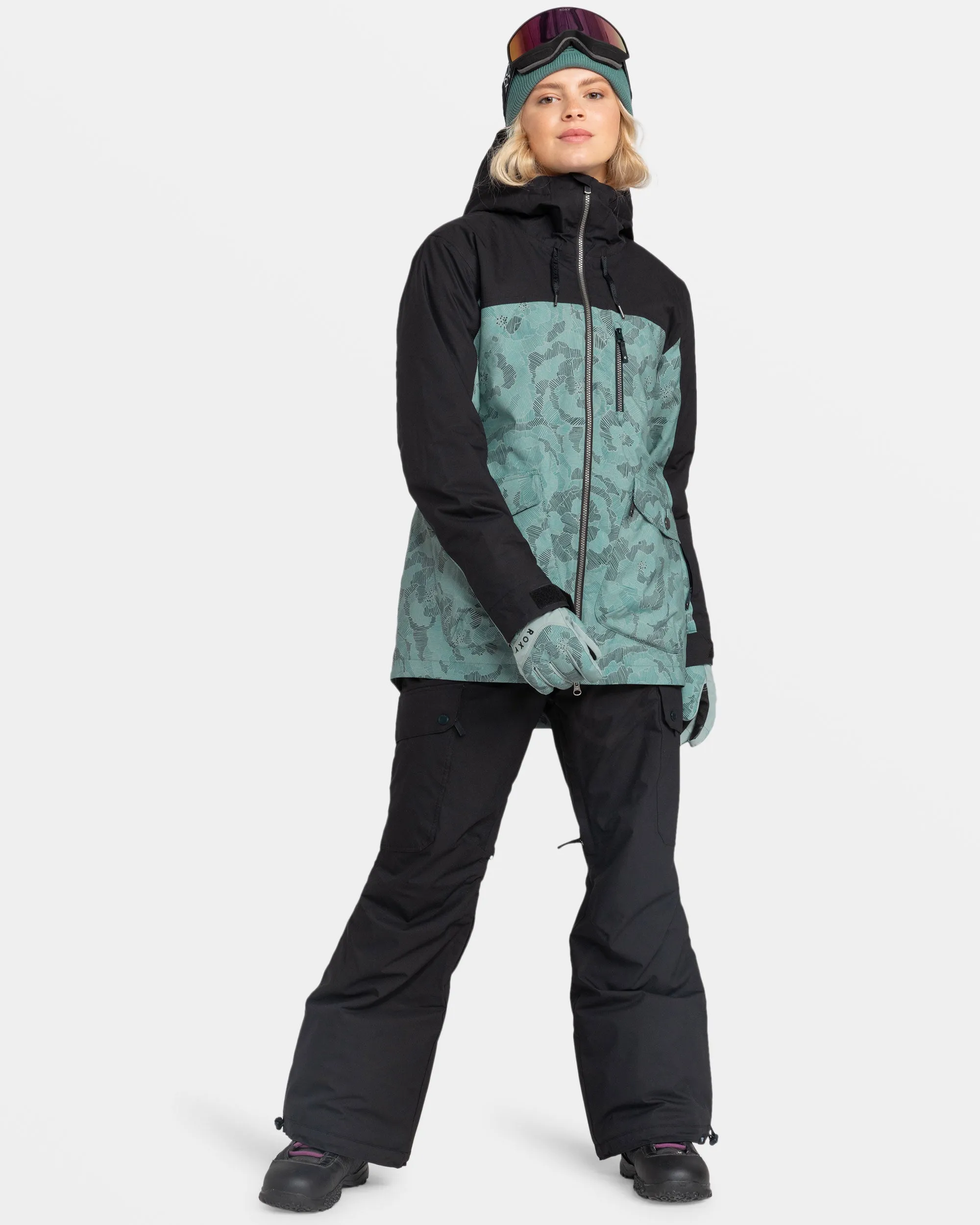 Stated Snow Jacket - Lily Pad Sketch Book