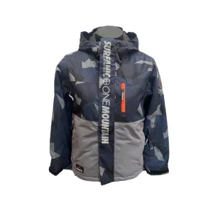 Surfanic Mission Surftex Youth Jacket - Geo Camo