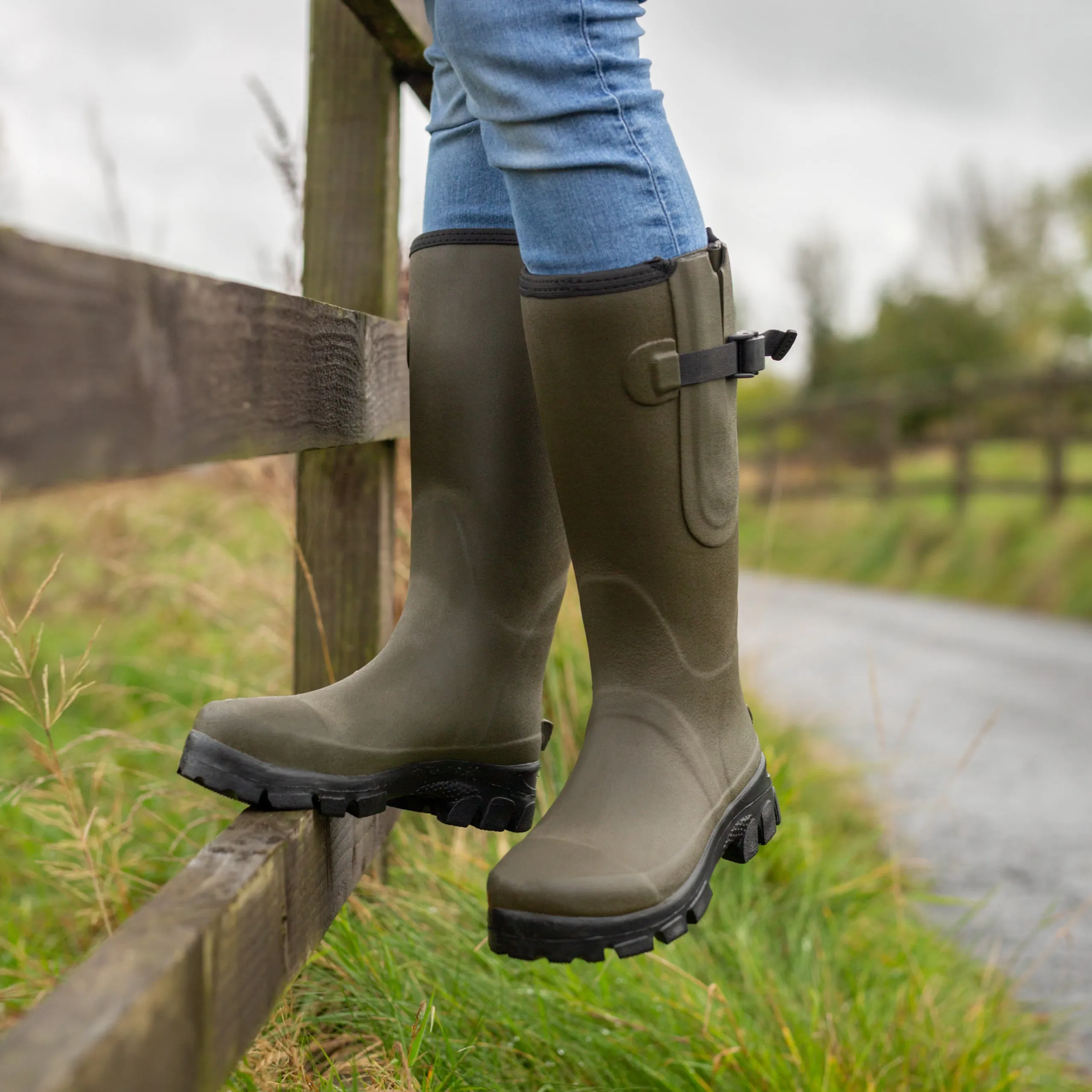 Women's Helton Neoprene Lined Wellington Boots