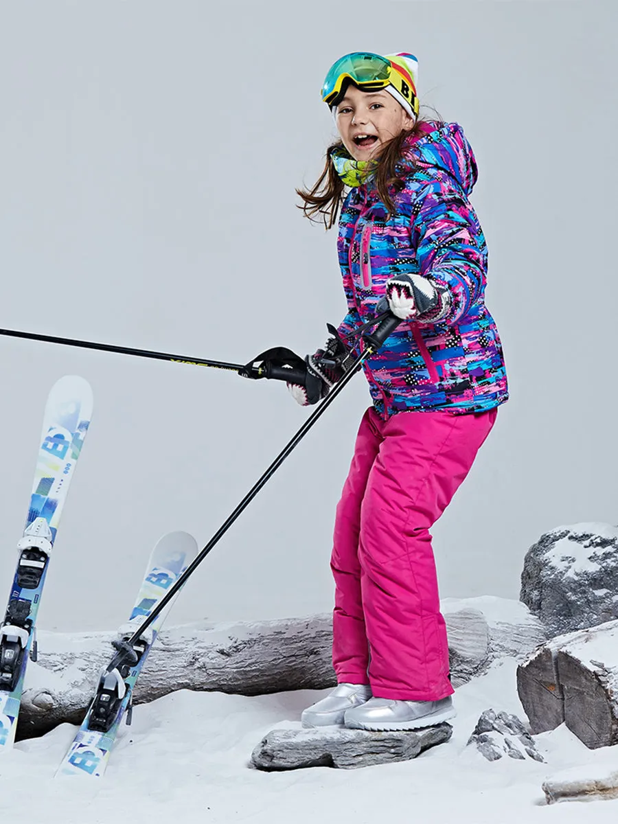 Yeefine Girls Windproof Waterproof Snowboard Ski Jacket