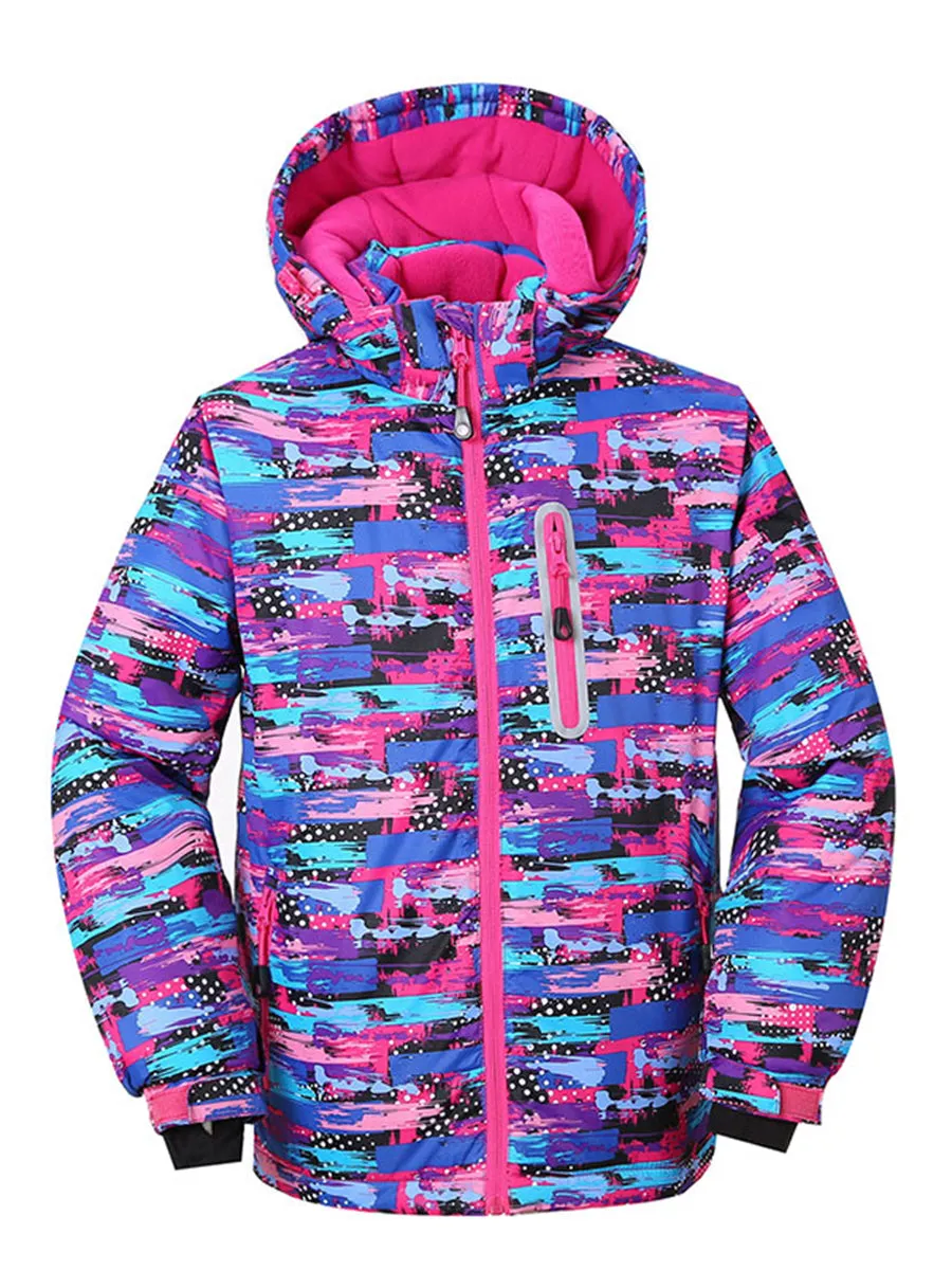 Yeefine Girls Windproof Waterproof Snowboard Ski Jacket